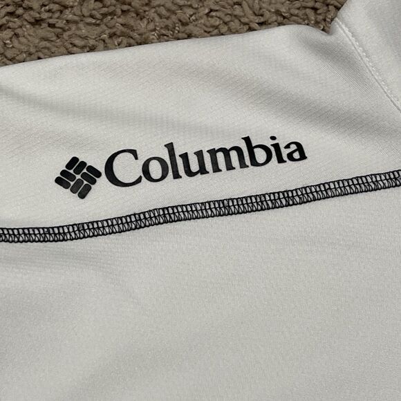 Golden State Warriors Sweatshirt Large White Columbia Omni-Wick Shotgun Pocket - Picture 4 of 13